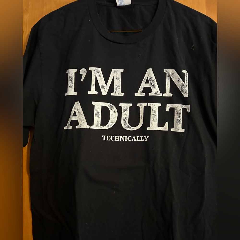 NWOT I’m an adult graphic tshirt! Never worn. Size unisex medium.